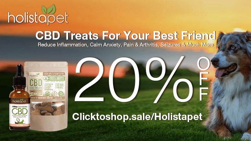 Holistapet Coupon Codes Verified 20 Off Pet Cbd Products