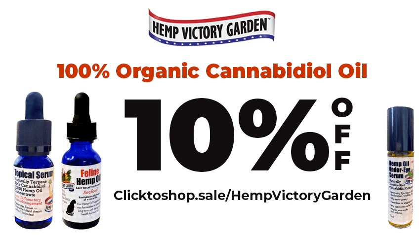 Get Hemp Victory Garden Coupon Codes Here Save Money On Cbd